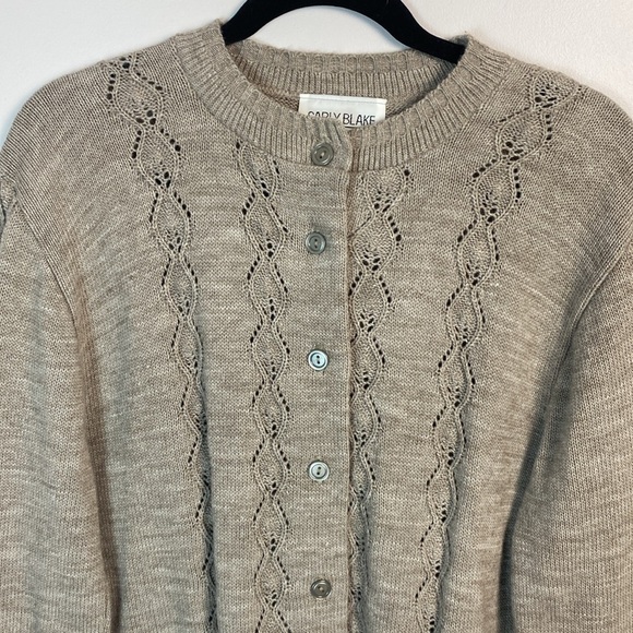 Carly Blake Knit Cardigan Sweater size 1X - Picture 13 of 14